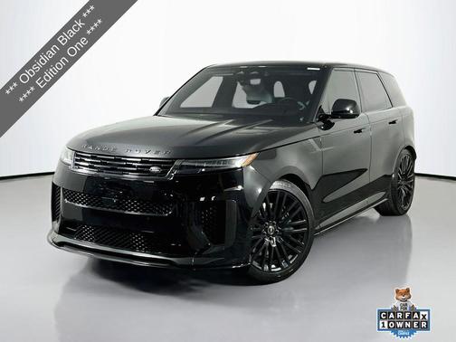 Obsidian Black In Gloss Finish 2024 Land Rover Range Rover Sport EDITION ONE