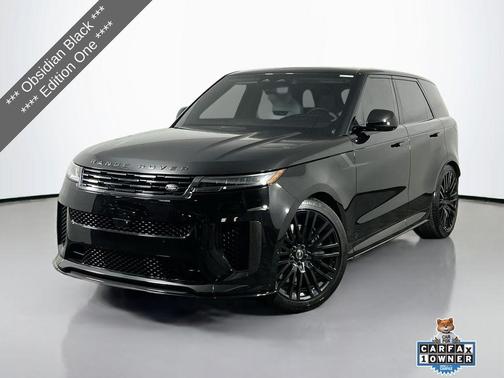 Obsidian Black In Gloss Finish 2024 Land Rover Range Rover Sport EDITION ONE