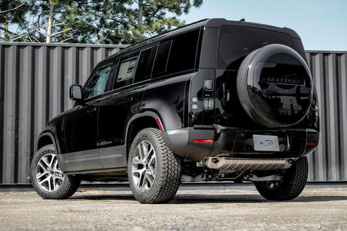 Santorini Black 2026 Land Rover Defender P300 S