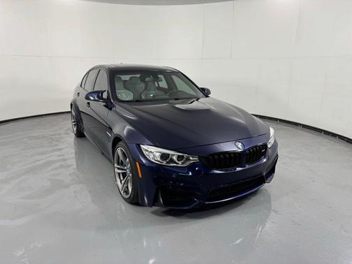Yas Marina Blue Metallic 2017 BMW M3 Base