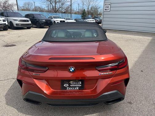 Sunset Orange Metallic 2022 BMW M850 i xDrive