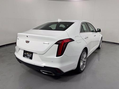Summit White 2024 Cadillac CT4 Premium Luxury