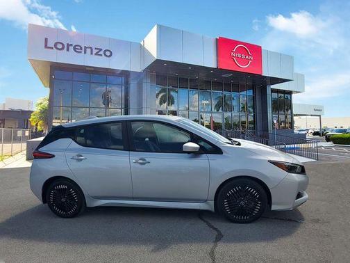 Brilliant Silver Metallic 2024 Nissan Leaf SV PLUS