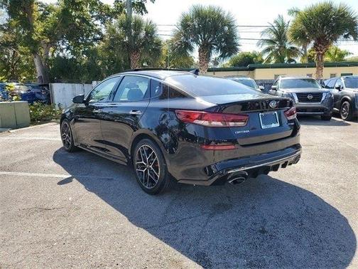 Ebony Black 2019 Kia Optima SX Turbo