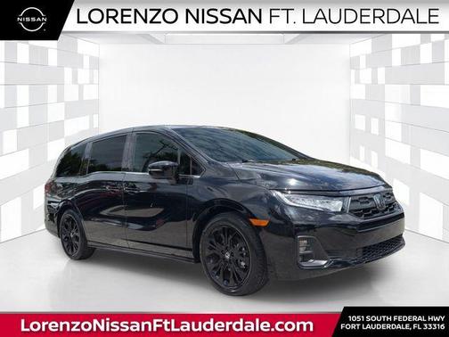 Black 2025 Honda Odyssey Sport-L