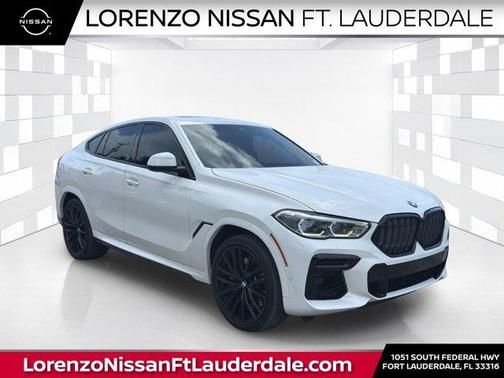 Alpine White 2023 BMW X6 M50i