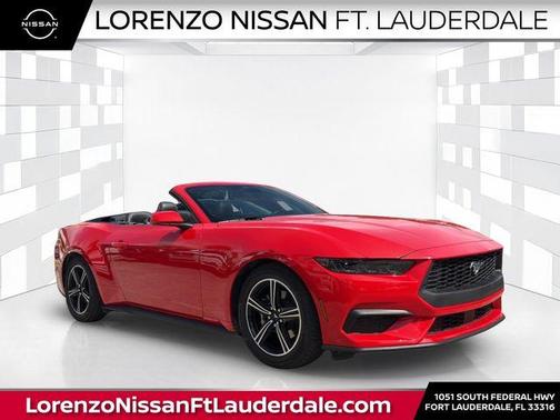 Race Red 2025 Ford Mustang EcoBoost Premium
