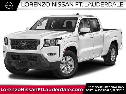 Glacier White 2024 Nissan Frontier SV