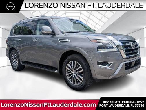 Gun Metallic 2023 Nissan Armada SL