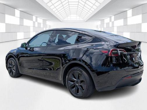 Black 2025 Tesla Model Y Long Range