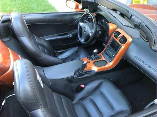 Atomic Orange Metallic Tintcoat 2007 Chevrolet Corvette Base