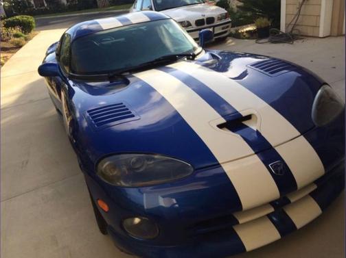 Viper Blue Pearl Coat 1997 Dodge Viper GTS