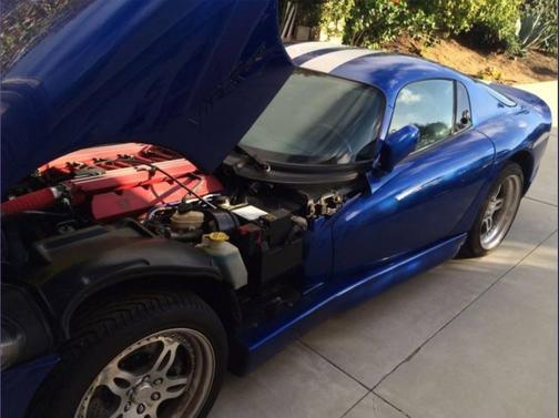 Viper Blue Pearl Coat 1997 Dodge Viper GTS