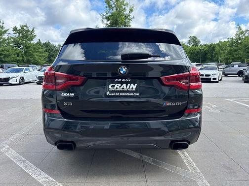 Black Sapphire Metallic 2018 BMW X3 M40i