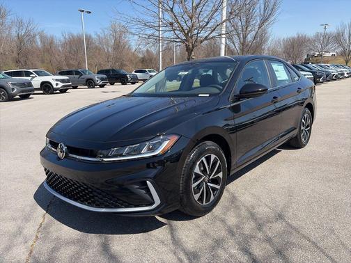 Black 2026 Volkswagen Jetta 1.4T S
