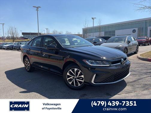 Black 2026 Volkswagen Jetta 1.4T S