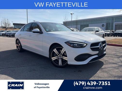 MANUFAKTUR Moonlight White Metallic 2025 Mercedes-Benz C-Class C 300 4MATIC