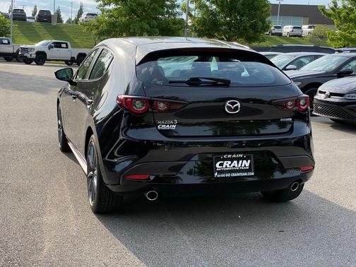 Jet Black 2023 Mazda Mazda3 FWD w/Preferred Package