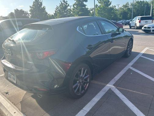 Jet Black 2023 Mazda Mazda3 FWD w/Preferred Package