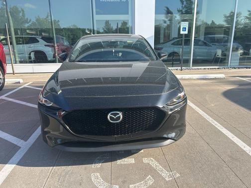 Jet Black 2023 Mazda Mazda3 FWD w/Preferred Package