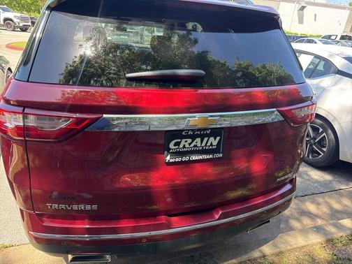 Red Tintcoat 2021 Chevrolet Traverse Premier