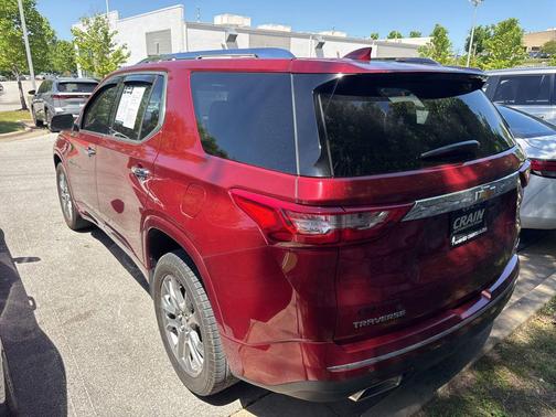 Red Tintcoat 2021 Chevrolet Traverse Premier