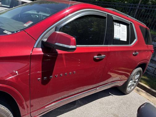Red Tintcoat 2021 Chevrolet Traverse Premier
