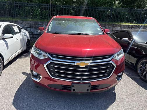 Red Tintcoat 2021 Chevrolet Traverse Premier