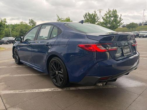 Blue 2025 Toyota Camry SE