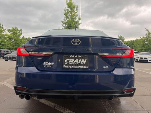 Blue 2025 Toyota Camry SE
