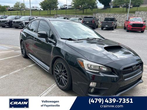 Black 2017 Subaru WRX STI Base