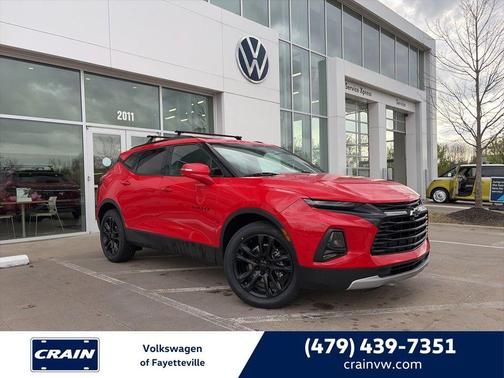 Red Hot 2021 Chevrolet Blazer 3LT