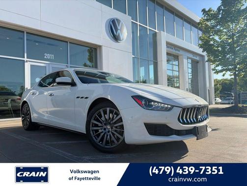 White 2020 Maserati Ghibli S Q4