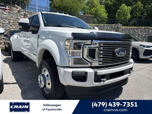 White Metallic 2022 Ford F-450 Limited