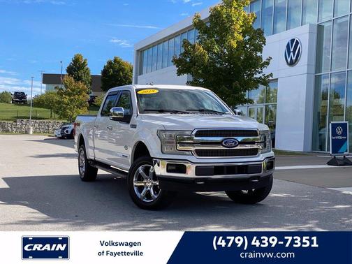 White Platinum 2018 Ford F-150 King Ranch