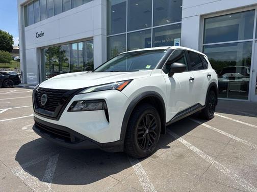 Glacier White 2021 Nissan Rogue S