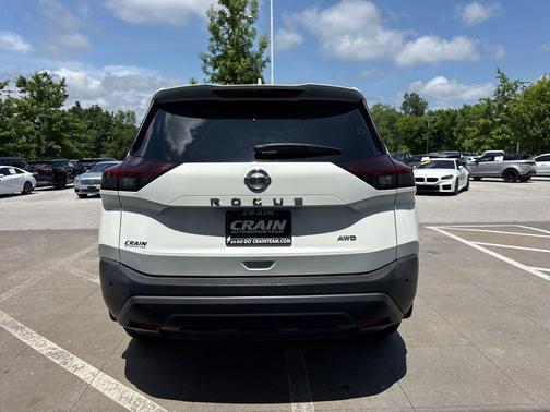 Glacier White 2021 Nissan Rogue S