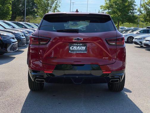 Radiant Red 2024 Chevrolet Blazer RS