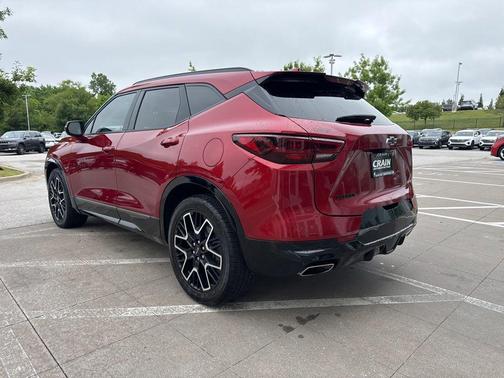 Radiant Red 2024 Chevrolet Blazer RS