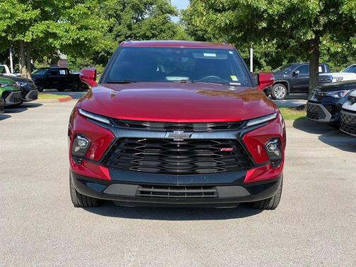 Radiant Red 2024 Chevrolet Blazer RS