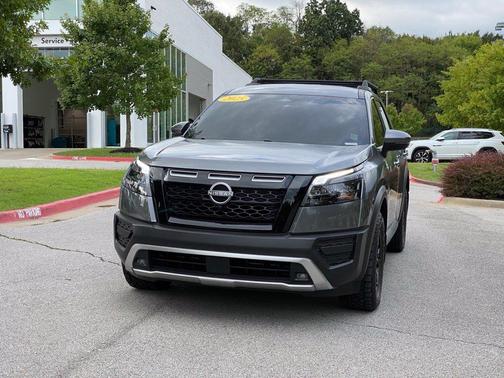 Gun Metallic 2025 Nissan Pathfinder Rock Creek
