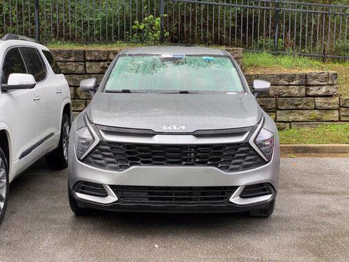 Steel Gray 2025 Kia Sportage Hybrid LX