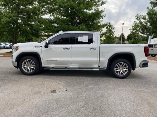 Summit White 2021 GMC Sierra 1500 SLT