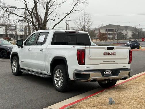 Summit White 2021 GMC Sierra 1500 SLT