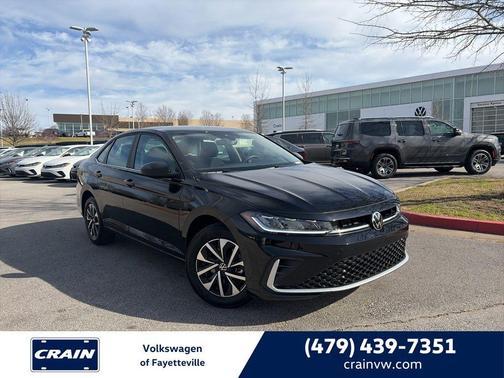 Black 2025 Volkswagen Jetta 1.5T S