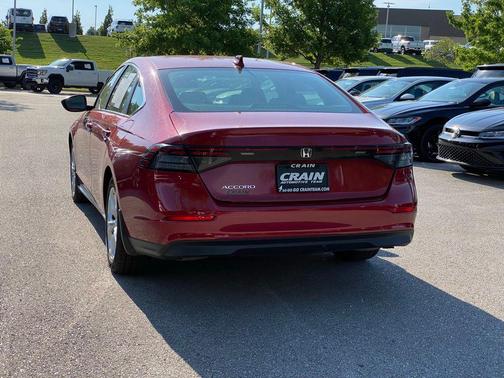 Radiant Red Metallic 2024 Honda Accord LX 1.5T