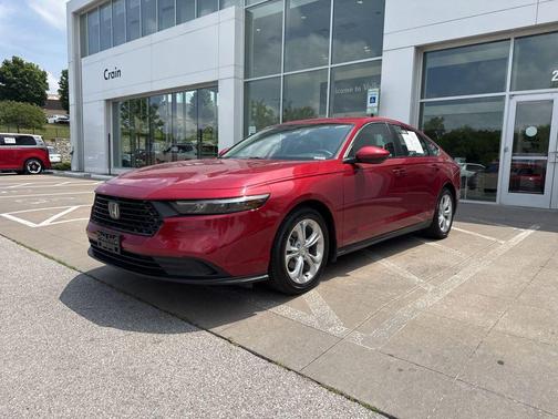 Radiant Red Metallic 2024 Honda Accord LX 1.5T