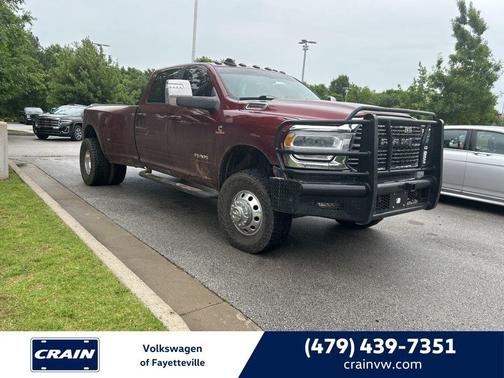 Red Metallic 2024 RAM 3500 Laramie Crew Cab 4x4 8' Box