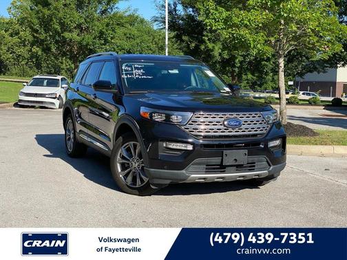 Black Metallic 2023 Ford Explorer Limited