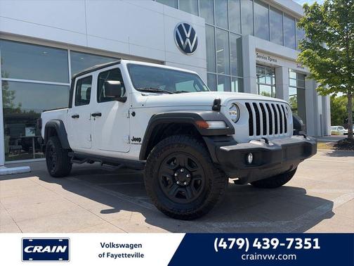 Bright White Clearcoat 2022 Jeep Gladiator Sport